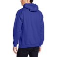 thumbnail image 2 of Hanes Chandail à Capuchon en Molleton pour Adulte en Coton Ultime, S, Bleu Royal Foncé, 2 of 2