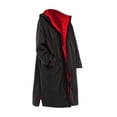 thumbnail image 4 of Waterproof Surf Changing Robe Outdoor Coat Lamb Wool Bathrobe Outwear Changing Jacket Hooded Cloak, 4 of 8
