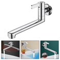thumbnail image 3 of Vadrouille d'Évier Rotative pour Piscine en Acier Inoxydable Prolongée Robinet d'Eau Froide Simple, 3 of 5
