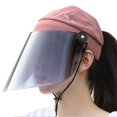 thumbnail image 1 of Visière de Chapeau de Soleil Confortable Anti-Ultraviolets pour Sécurité Visage pour Randonnée en Plein Air Golf Tennis, 1 of 8