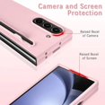 thumbnail image 2 of For Samsung Galaxy Z Fold 7 Slim Matte PC Shockproof Phone Cases With S Pen - Black, 2 of 5