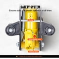 thumbnail image 4 of VEVOR Low Profile Floor Jack 2 Ton Heavy Duty Single Piston Hydraulic Pump, 4 of 9