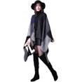 thumbnail image 1 of LinYooLi Women's Fashion Winter Oversized Blanket Poncho Cape Shawl Cardigans, 1 of 3