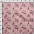 thumbnail image 4 of oneOone Cotton Poplin Light Pink Fabric Florals Sewing Material Print Fabric By The Yard 56 Inch Wide, 4 of 4