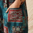 thumbnail image 1 of Femmes Personnalisé Imprimé Sangles Jambe Large avec Poches Vintage Combinaison, 1 of 8