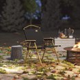 thumbnail image 2 of Outsunny Chaise de Camping Pliante, Fauteuil Portable, Gris Foncé, 2 of 10