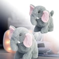 thumbnail image 1 of Lifelike Animated Walking Elephant Toy with Moving Head and Tail Interactive Stuffed Animal for Kids, 1 of 3
