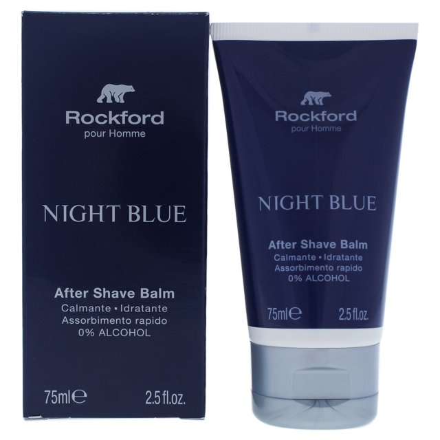 Baume après-Rasage Bleu Nuit par Rockford pour Hommes - Baume après-Rasage 2,5 oz