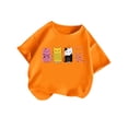 thumbnail image 3 of MEZZALL T-Shirts Graphiques Mignons pour Filles Enfants, Col Rond, Manches Courtes, T-Shirt d'Été Décontracté, Tee, Adorable Bébé Tout-Petit Tenue Quotidienne, 3 of 5