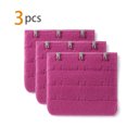thumbnail image 2 of INSPIRE CHIC Rallonges de Soutien-Gorge pour Femmes à 3 Crochets 3 Rangées Bretelle de Soutien-Gorge Extensible Boucle Crochets Bande de Soutien-Gorge Fuchsia 3, 2 of 5
