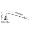 thumbnail image 3 of Aufmer Candle Accessory Long Handle Stainless Steel Candle Snuffer Safe Flame Extinguisher Decorative Practical Tool For Putting Out Wick Flame Home Candle Use, 3 of 9