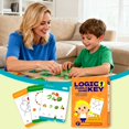 thumbnail image 1 of Key Puzzle Game Set Educational Card Games For Kids To Enhance Logical Thinking Problem Solving And Skills, 1 of 6