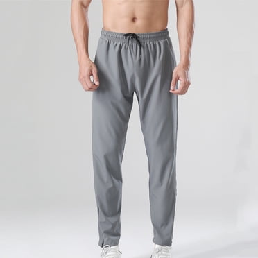 Cameland Men's Plus Size Track Pants Lightweight Quick Dry Hiking Athletic Workout Trousers Casual Active Jogger Sweatpants with Zipper Pockets