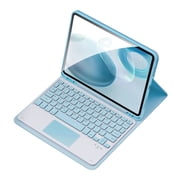 Amdohai Wireless Bluetooth Keyboard USB Keypad with PU Leather Protecting Case for Tablet Compatible with iPad 10 10.9in(2022)