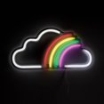thumbnail image 3 of Merkury Innovations 15" Rainbow Cloud LED Neon Wall Sign, 3 of 5