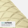thumbnail image 3 of For 2011–2021 Jeep Grand Cherokee FH Group Neoprene Waterproof Custom Fit Car Seat Covers - Rear Beige, 3 of 5