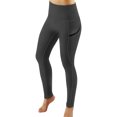 thumbnail image 4 of DPTALR Pantalon Uni Taille Haute pour Femmes Pantalon de Yoga Rehausseur pour Dames, 4 of 4