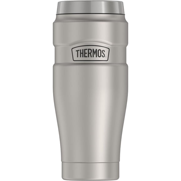 Thermos Stainless King Vacuum Insulated Travel Tumbler, 470 ml, Matte Steel