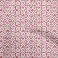 thumbnail image 1 of oneOone Silk Tabby Pink2 Fabric Beach Craft Projects Decor Fabric Printed By The Yard 42 Inch Wide, 1 of 4