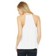 thumbnail image 2 of Bella  Canvas - Women`s Flowy High-Neck Tank - 8809, M, White, 2 of 3