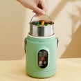 thumbnail image 4 of XIANXIAN Mini Electric Pot, 500W Electric Cooker Portable Ramen Cooker Small Cooking Pot for Dorm Office Travel, Rapid Noodles Cooker Stainless Steel Electric Pot Multifunction Cooker, 4 of 9