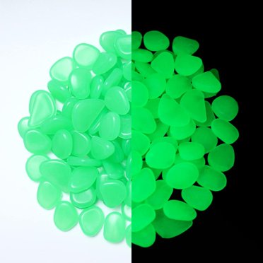 Luminous Stones For Garden Pebbles, Glow In The Dark Rocks Absorb Light And Transform Your Outdoor Decor