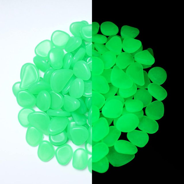Luminous Stones For Garden Pebbles, Glow In The Dark Rocks Absorb Light And Transform Your Outdoor Decor
