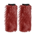 thumbnail image 2 of Autumn and Winter Plush Socks Long Boots Warm Stage Performance High Leg Guards Female, 2 of 4