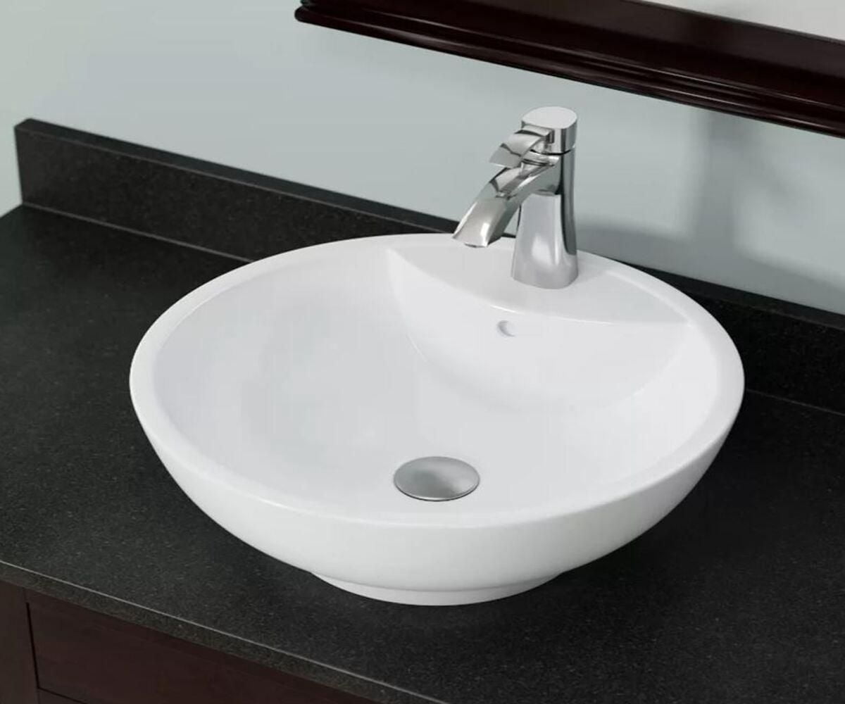 DROP Bath and Kitchen DR091246 Bathroom Vessel Sink Set