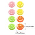 thumbnail image 3 of Miangastore 8pcs Silicone Lemon Fruit Thumb Grips Analog Sticker Cover Joystick Caps, 3 of 8