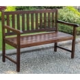 thumbnail image 2 of Highland 48-inch Acacia Garden Bench, 2 of 3