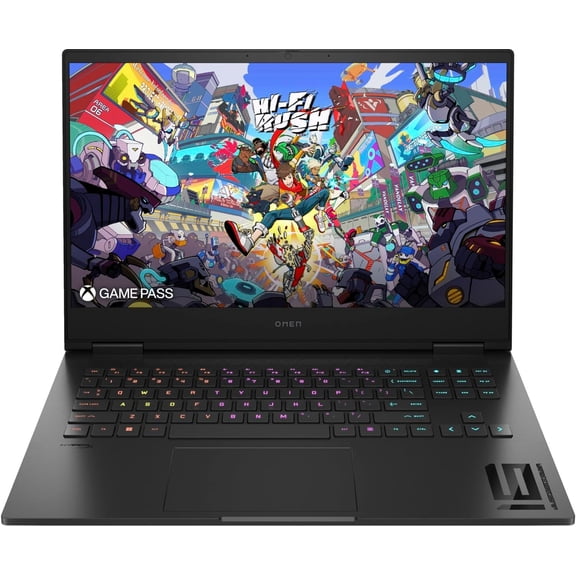Neuf (Boîte Endommagée) HP Omen Portable de Jeu 16,1 Po FHD (Intel Core i7-14700HX, 16 Go de RAM, SSD 512 Go, Windows 11 Famille, NVIDIA GeForce RTX 4050) - Noir Ombre (16t-wf100)
