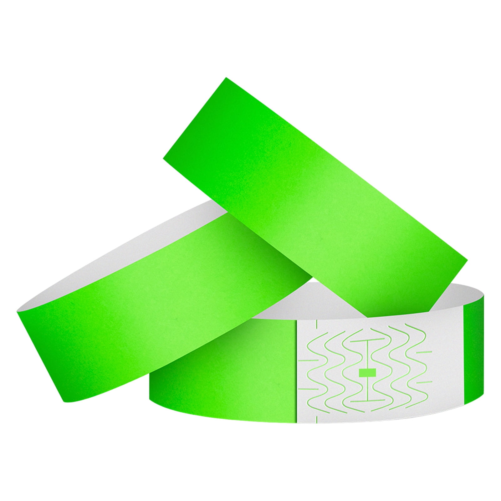 Visland 600 Pcs Synthetic Paper Wristbands Disposable Waterproof Wrist Strap Event Bands Replacement Wristband Set Identification Bracelets