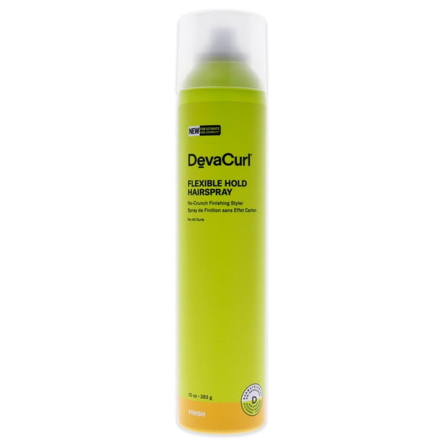 Vaporisateur pour Cheveux à Tenue Flexible par DevaCurl pour Unisexe - Vaporisateur pour Cheveux de 10 oz. une Bouteille Cylindrique Vert Vif avec une Formule Parfumée à la Lavande pour des Boucles Douces et Touchables, Offrant de la Brillance, une Rétention des Boucles et un Conditionnement Toute la Journée. Sa Taille Compacte le Rend Idéal pour les Voyages et le Coiffage en Déplacement.