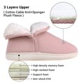thumbnail image 3 of VONMAY Bottes Pantoufles Duveteuses pour Femmes Bottillons en Mousse Mémoire Chaussures de Maison Intérieur Extérieur, 3 of 5