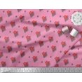 thumbnail image 3 of Soimoi Velvet Fabric Diamond Shape & Floral Artistic Printed Fabric 1 Yard 58 Inch Wide, 3 of 4