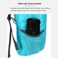thumbnail image 4 of JP Sac à Dos de Randonnée Ultraléger Pliable 16L - Sac de Camping Extérieur Imperméable, Facile à Transporter, Bleu, 4 of 7