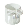 thumbnail image 1 of Charming Ribbon Cup Hand Pinched Bow Coffee Cup Bow Cup, 1 of 3