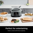 thumbnail image 2 of Ninja Foodi PossibleCooker PRO 8.5 Quart Multi-Cooker, 8-in-1 Cooking Functions, Slow Cooker, Dutch Oven, Steamer & More – Glass Lid & Integrated Spoon – Open Box – Tested & Guaranteed, 2 of 5