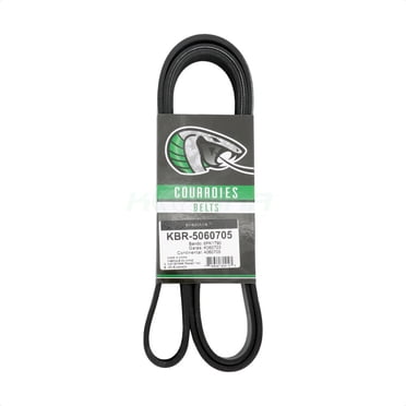 Kobra Main Drive Serpentine Belt KBR-5060705 for Car Chevrolet Impala Buick Century Mitsubishi Lancer Pontiac Grand Prix Monte Carlo Suzuki Kizashi Ford Focus Tempo Trans Sport Mercury Topaz Venture