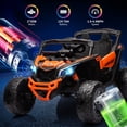 thumbnail image 4 of BeesClover Kids Ride On Car, Licensed Can-Am 12V Ride On UTV w/Dual Motors, Remote Control & All-Terrain Tires, LED Lights & Spring Suspension, Outdoor Electric Toys for Boys Girls, 4 of 7