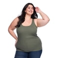 thumbnail image 1 of Lane Bryant Women's Plus Scoop-Neck Tank Top, 1 of 6