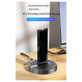 thumbnail image 3 of M.2 Dual Protocol SSD Solid State Drive Box NVME/SATA10G External Mobile Hard Drive Base Type -C3.1 Gen 2 SSD, 3 of 8