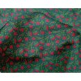 thumbnail image 4 of oneOone Silk Tabby Fabric Leaves & Floral Block Print Fabric By Yard 42 Inch Wide, 4 of 4