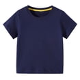 thumbnail image 4 of Cethrio Boys' Shorts Sets, Drawstring 2-Piece Summer Short Sleeve Outfit Sets Navy Size 11-12 T, 4 of 4