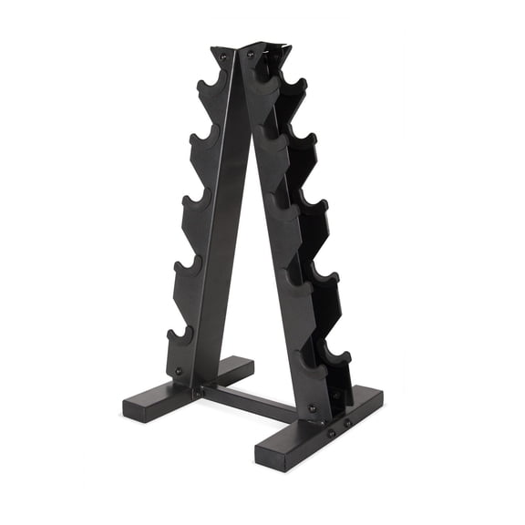 CAP Barbell A Frame Support d'haltères, Noir (peut contenir 5 paires)