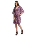thumbnail image 3 of Moomaya Robe Courte de Caftan de Plage, Robe de Couverture Imprimée, Kaftan pour Femmes, Tenue de Plage, Couverture, 3 of 4