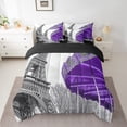thumbnail image 2 of Erosebridal Ensemble de Literie Romantique Tour Eiffel Format Simple, Ensemble de Lit Parc d'Attractions, Adultes Ados, Réversible 7 Pcs, 2 of 5