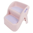 thumbnail image 2 of Marchepied à 2 Marches, Base Stable Repose-Pieds pour Enfants pour Salle de Bain Jaune Vert, Rouge Bleu, Violet Rose, 2 of 8