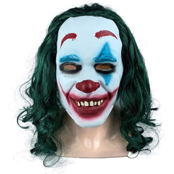 Batman Clown Latex Mask, Horror Spoof Halloween Cosplay Props